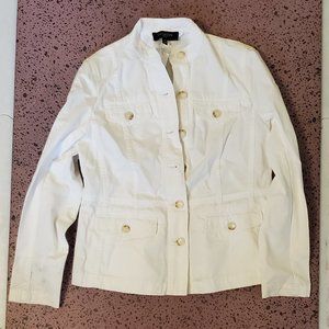 Never Worn White Talbots Jacket